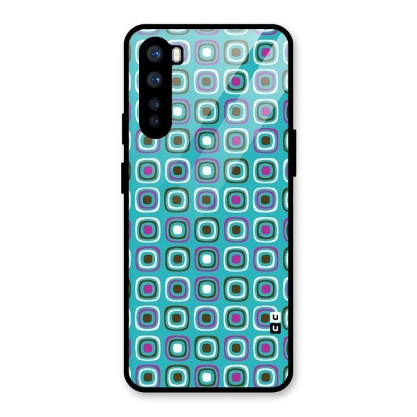 Boxes Tiny Pattern Glass Back Case for OnePlus Nord