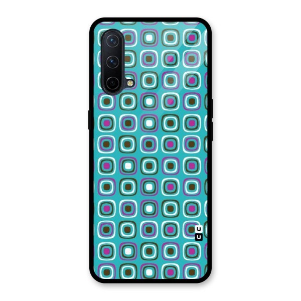 Boxes Tiny Pattern Glass Back Case for OnePlus Nord CE 5G