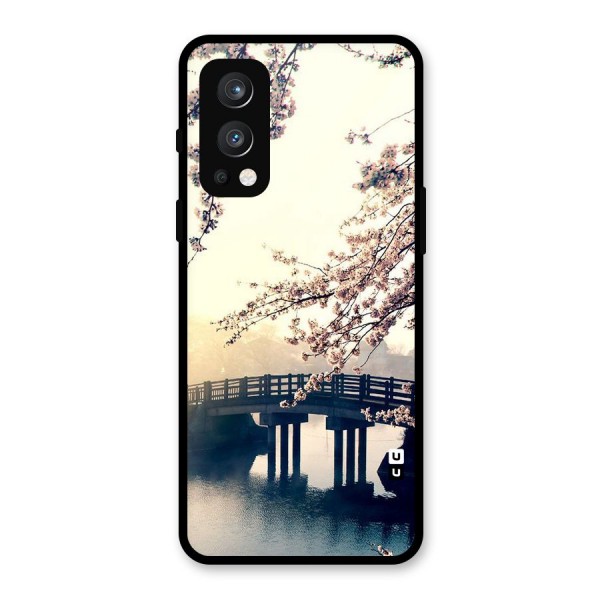 Bridge Blossom Glass Back Case for OnePlus Nord 2 5G