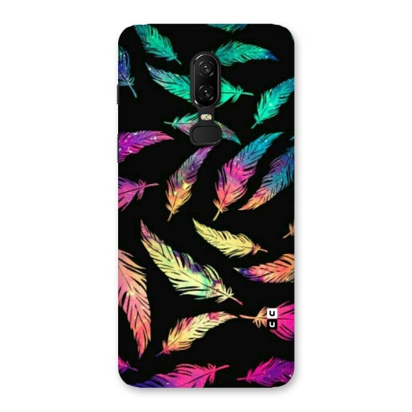 Bright Feathers Back Case for OnePlus 6