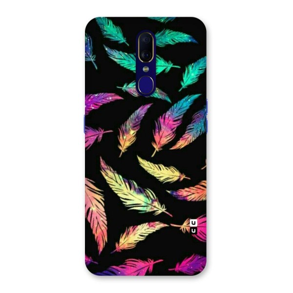 Bright Feathers Back Case for Oppo F11