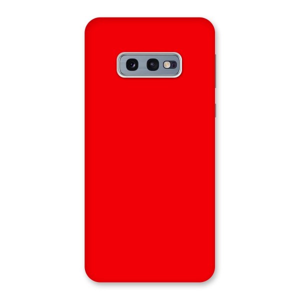Bright Red Back Case for Galaxy S10e