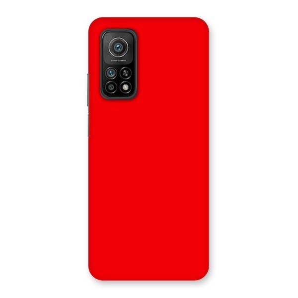Bright Red Back Case for Mi 10T 5G