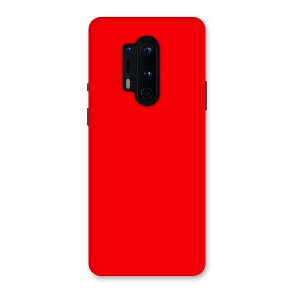 Bright Red Back Case for OnePlus 8 Pro