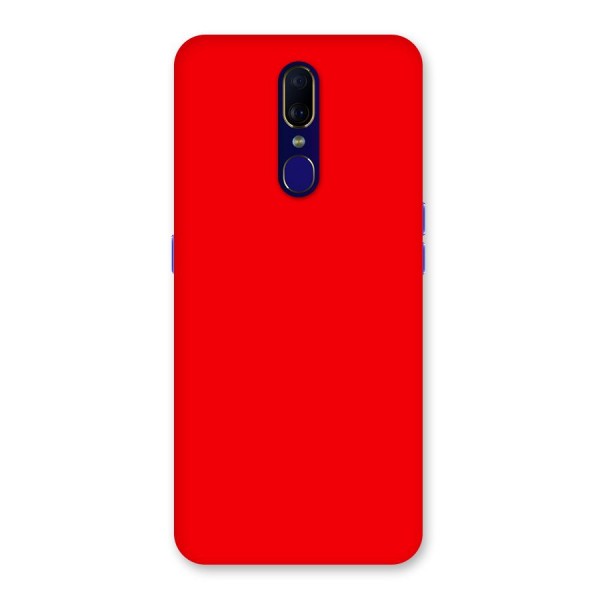 Bright Red Back Case for Oppo F11