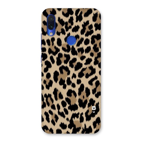 Brown Leapord Print Back Case for Redmi Note 7