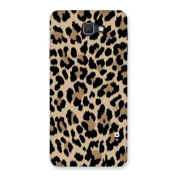 Brown Leapord Print Back Case for Samsung Galaxy J7 Prime