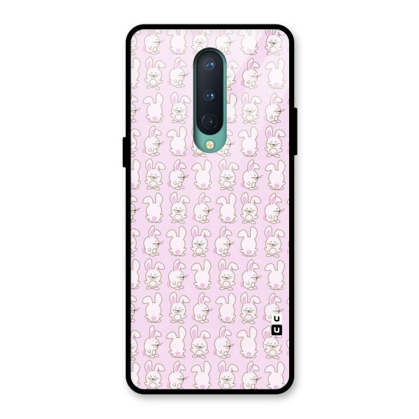Bunny Cute Glass Back Case for OnePlus 8