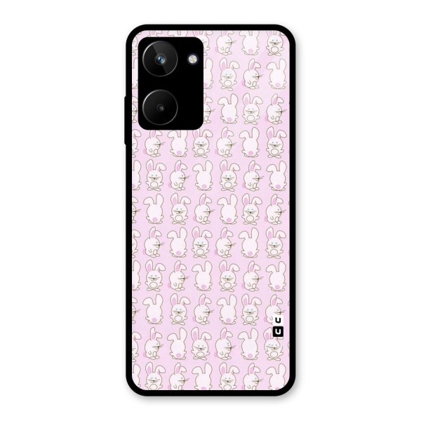 Bunny Cute Glass Back Case for Realme 10