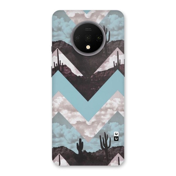 Cacutus Zig Zag Pattern Back Case for OnePlus 7T