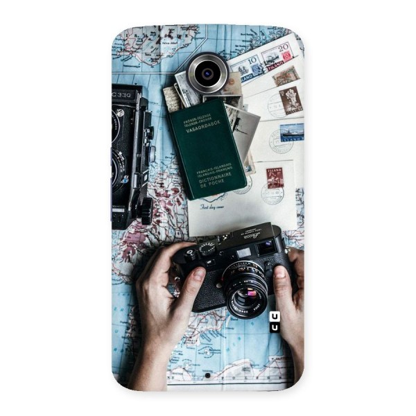 Camera and Postcards Back Case for Nexsus 6