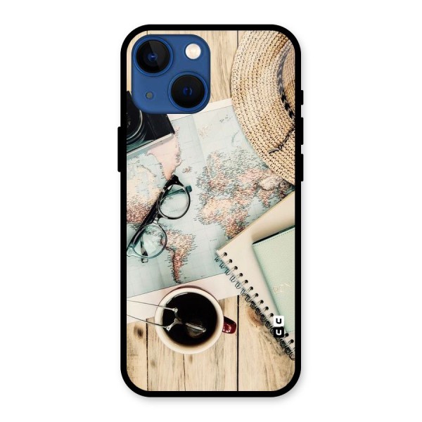 Camera Notebook Glass Back Case for iPhone 13 Mini