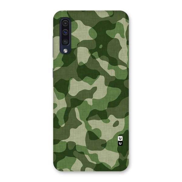 Camouflage Pattern Art Back Case for Galaxy A50