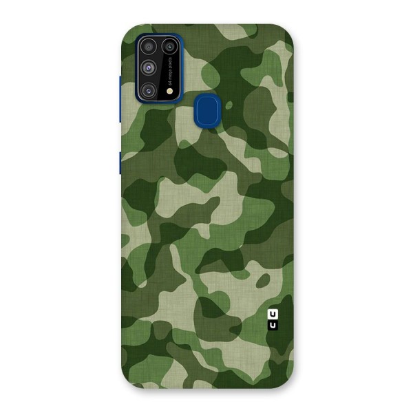 Camouflage Pattern Art Back Case for Galaxy M31