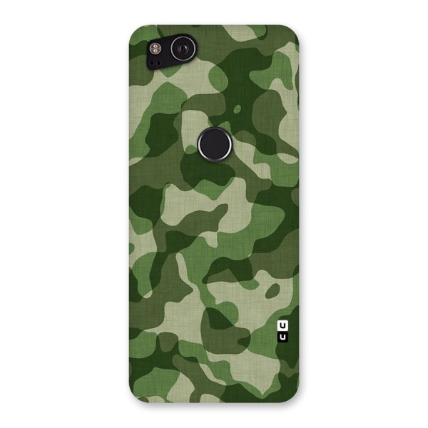 Camouflage Pattern Art Back Case for Google Pixel 2