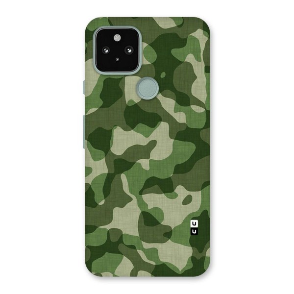 Camouflage Pattern Art Back Case for Google Pixel 5