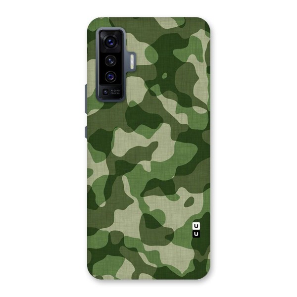 Camouflage Pattern Art Back Case for Vivo X50