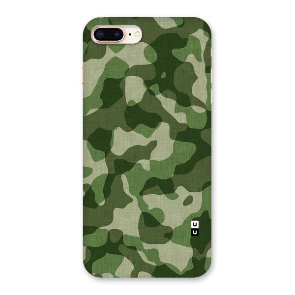 Camouflage Pattern Art Back Case for iPhone 8 Plus