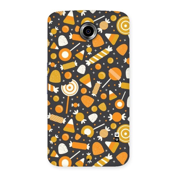 Candies Pattern Back Case for Nexsus 6