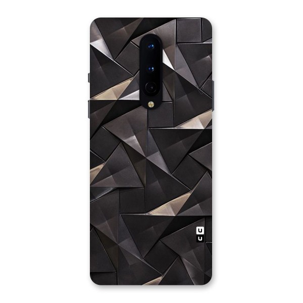 Carved Triangles Back Case for OnePlus 8