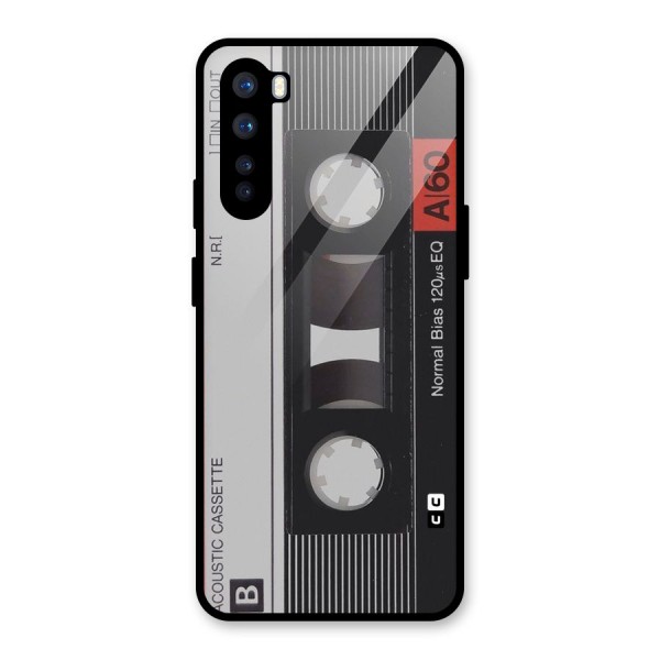 Casette Design Glass Back Case for OnePlus Nord