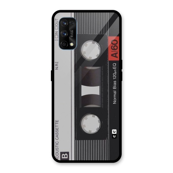 Casette Design Glass Back Case for Realme 7 Pro