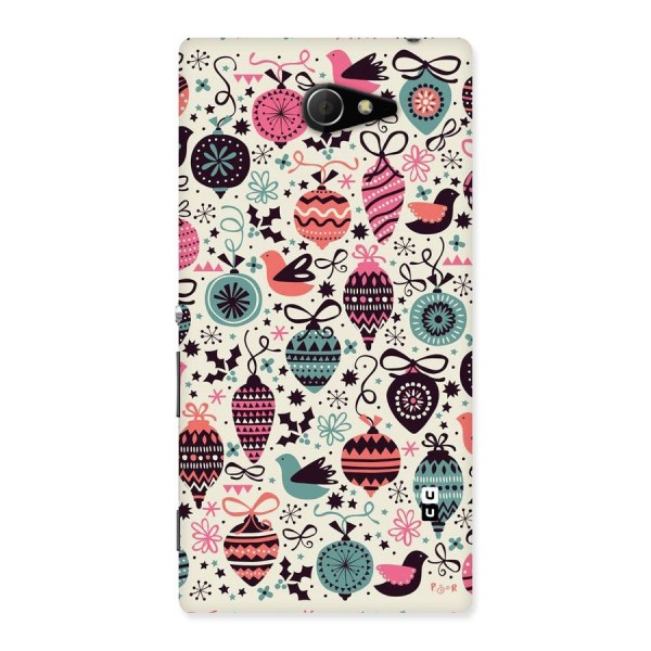 Celebration Pattern Back Case for Sony Xperia M2