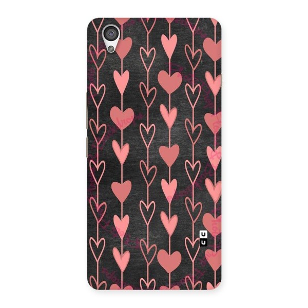 Chain Of Hearts Back Case for OnePlus X
