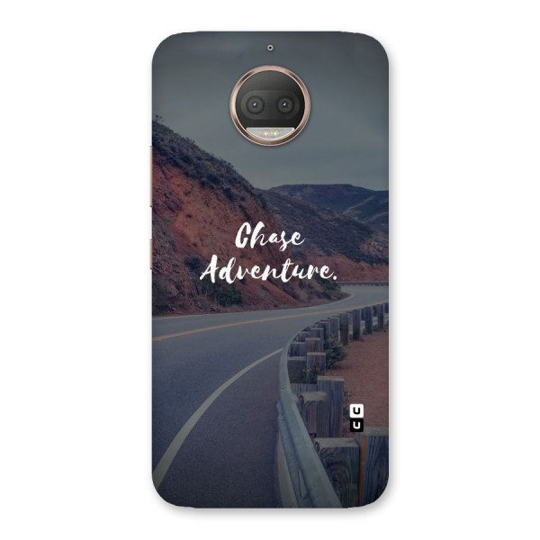 Chase Adventure Back Case for Moto G5s Plus