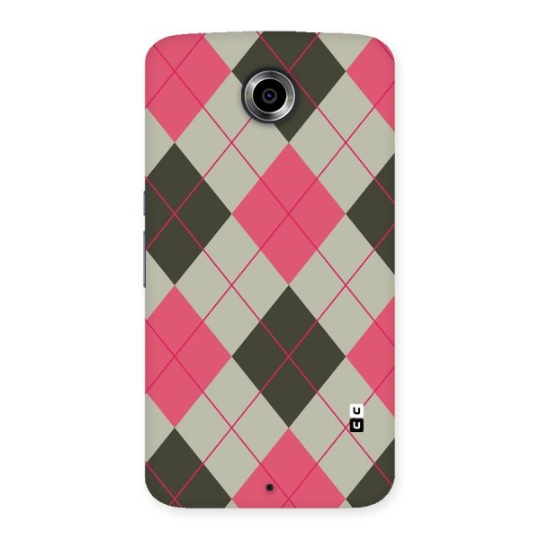 Check And Lines Back Case for Nexsus 6