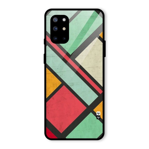 Check Colors Glass Back Case for OnePlus 8T