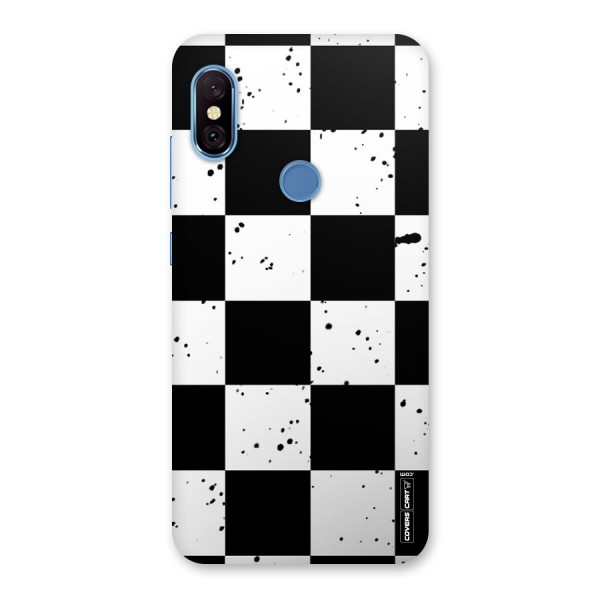 Check Mate Back Case for Redmi Note 6 Pro