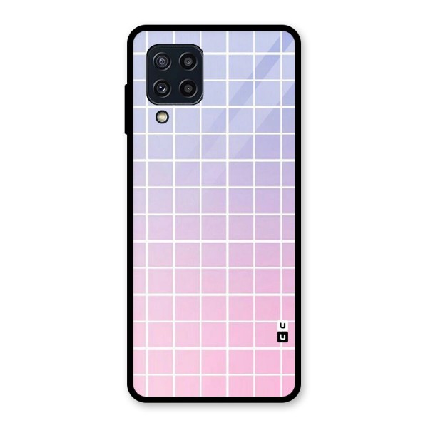 Check Shades Glass Back Case for Galaxy M32