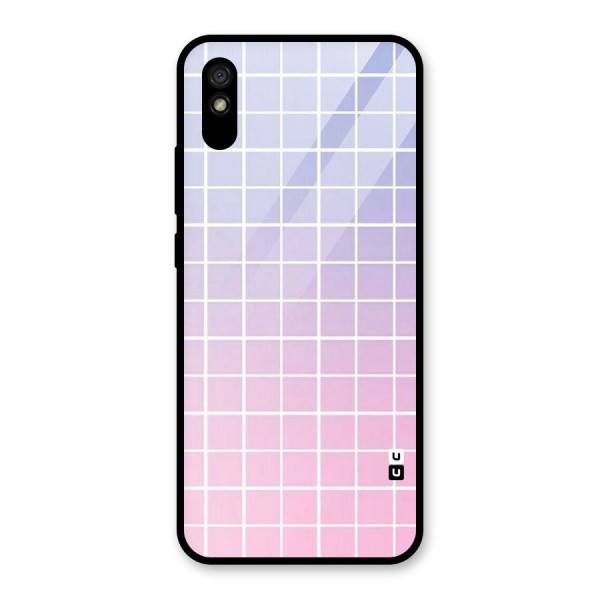 Check Shades Glass Back Case for Redmi 9A