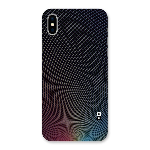 Check Swirls Back Case for iPhone X