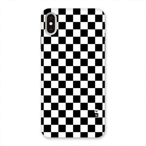 Checkerboard Back Case for iPhone XS Max