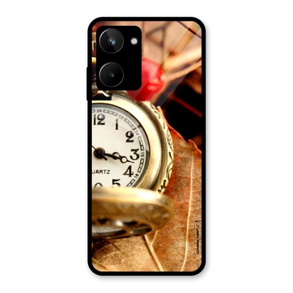 Cherry And Clock Glass Back Case for Realme 10