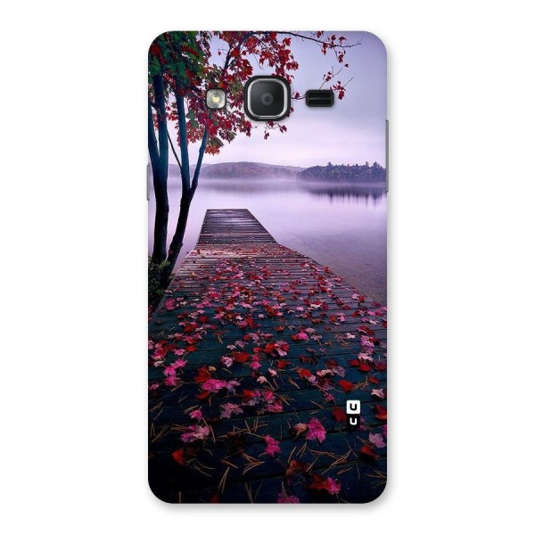 Cherry Blossom Dock Back Case for Galaxy On7 2015