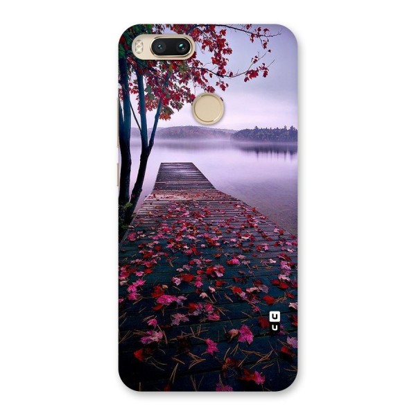 Cherry Blossom Dock Back Case for Mi A1