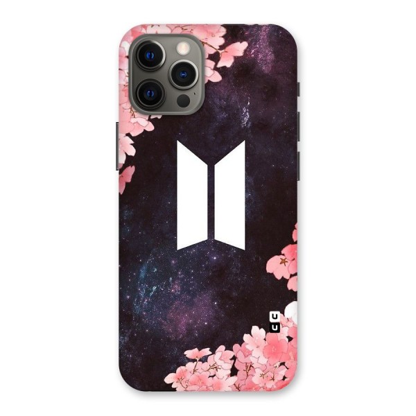 Cherry Blossom Pause Design Back Case for iPhone 12 Pro Max