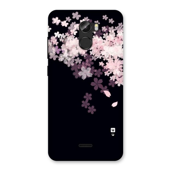 Cherry Flowers Pink Back Case for Gionee X1