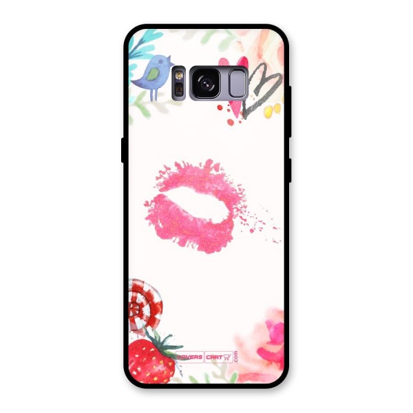 Chirpy Glass Back Case for Galaxy S8
