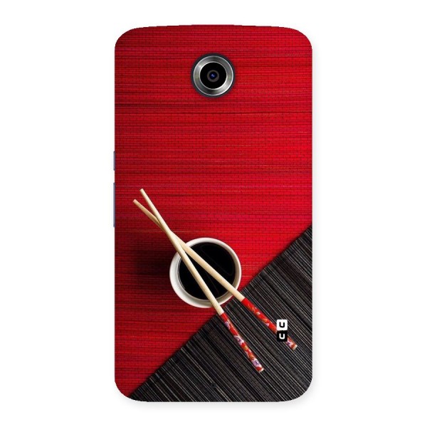 Chopstick Design Back Case for Nexsus 6