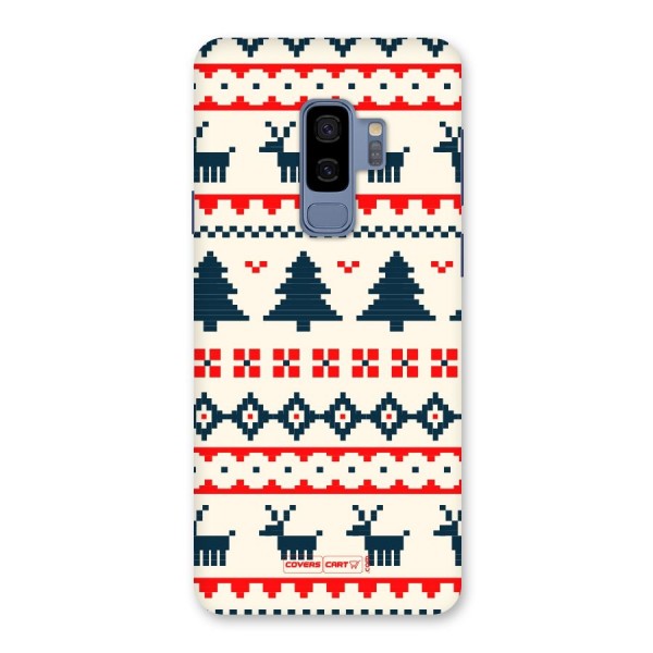 Christmas Design Pattern Back Case for Galaxy S9 Plus