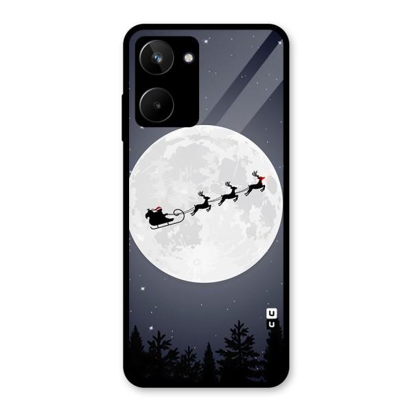 Christmas Nightsky Glass Back Case for Realme 10