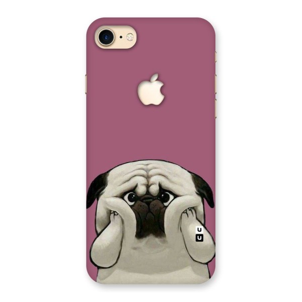 Chubby Doggo Back Case for iPhone 7 Apple Cut