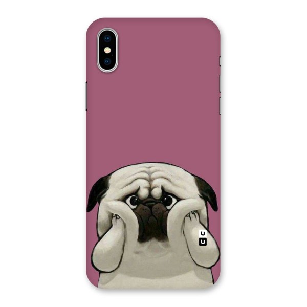 Chubby Doggo Back Case for iPhone X