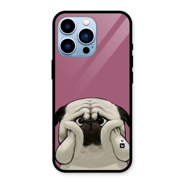 Chubby Doggo Glass Back Case for iPhone 13 Pro