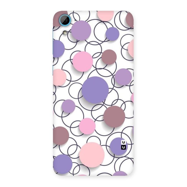 Circles And More Back Case for HTC Desire 826