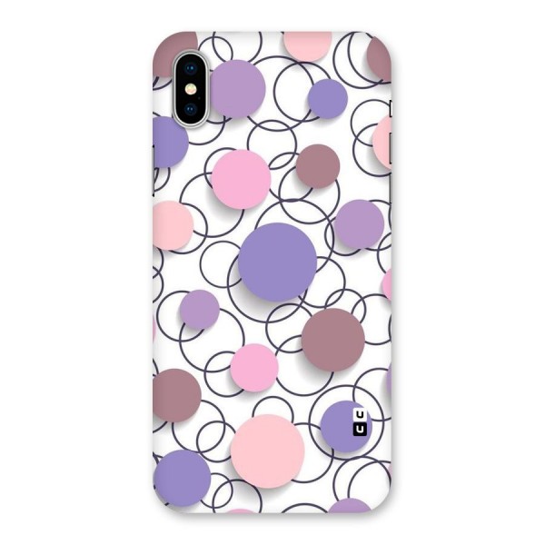 Circles And More Back Case for iPhone X